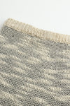 SWAYING/KNIT floating line slim long skirt SW23AW3B33 off-white